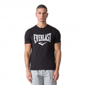 тениска,мъжки,тениски,дамски,тениски,everlast,logo,short,sleeve,t,shirt,black,(black)
