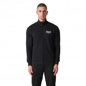 блуза,мъжки,пуловери,everlast,unbrushed,stretch,full,zip,sweatshirt,black,(black)