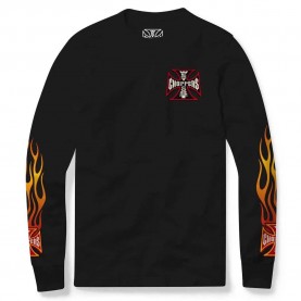 тениска,мъжки,тениски,дамски,тениски,west,coast,choppers,not,doing,it,your,way,long,sleeve,t,shirt,black,(black)