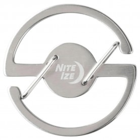 ключодържатели,nite,ize,medallion,lanyard,silver,(black)