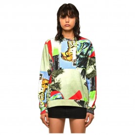 блуза,дамски,блузи,diesel,ang,v42,sweatshirt,multicolor