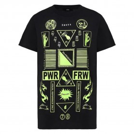 тениска,дамски,тениски,diesel,daria,e31,short,sleeve,t,shirt,black,(black)