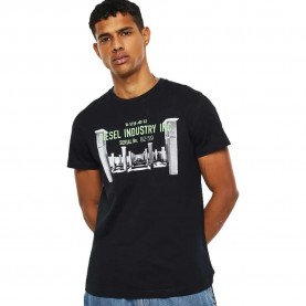 тениска,мъжки,тениски,diesel,diego,s13,short,sleeve,t,shirt,black