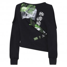 блуза,дамски,блузи,diesel,reve,sweatshirt,black