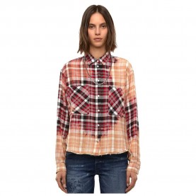 риза,с,дълъг,ръкав,дамски,блузи,дамски,ризи,diesel,super,h,long,sleeve,shirt,red