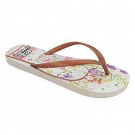 джапанки,детски,сандали,и,чехли,brasileras,printed,owl,flip,flops,brown,white,(brown)