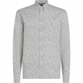 риза,с,дълъг,ръкав,мъжки,ризи,tommy,hilfiger,flex,poplin,liner,floral,rf,long,sleeve,shirt,ivory,petal,night,sky,print,(grey)