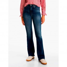 дънки,дамски,панталони,tommy,jeans,sylvia,flared,ai1262,jeans,blue