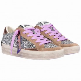 маратонки,дамски,маратонки,crime,london,sk8,deluxe,trainers,silver,(silver)