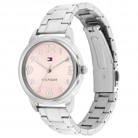 Часовник Tommy hilfiger 1720045 34 mm watch - Silver (Pink) часовник,часовници,tommy,hilfiger,1720045,34,mm,watch,silver,(pink)