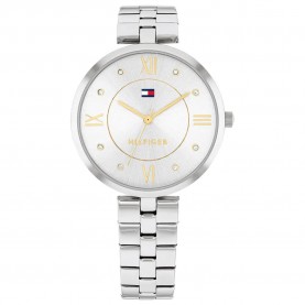Часовник Tommy hilfiger Ella 34 mm woman watch - Silver (Silver / Yellow Gold) часовник,часовници,tommy,hilfiger,ella,34,mm,woman,watch,silver,(silver,yellow,gold)