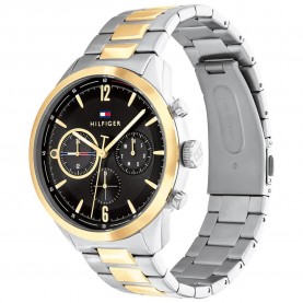 часовник,часовници,tommy,hilfiger,matthew,44,mm,watch,silver,(black)