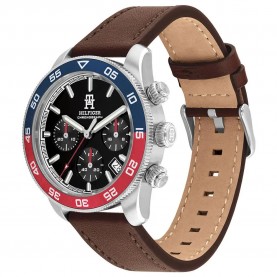 часовник,часовници,tommy,hilfiger,th85,chrono,41,mm,watch,brown
