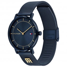 Часовник Tommy hilfiger 1782740 35 mm watch - Golden (Blue) часовник,часовници,tommy,hilfiger,1782740,35,mm,watch,golden,(blue)