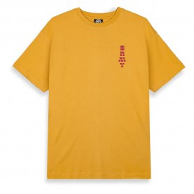 тениска,мъжки,тениски,grimey,lone,hand,regular,short,sleeve,t,shirt,yellow,(brown)