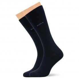 чорапи,мъжки,чорапи,boss,bamboo,10270349,socks,2,pairs,dark,blue,(blue)
