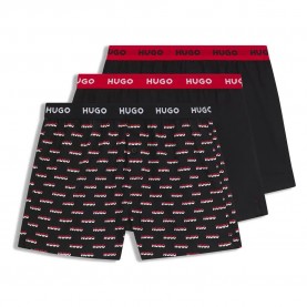 боксерки,мъжко,бельо,hugo,woven,boxers,3,units,black,(open,miscellaneous)