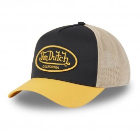 шапка,всички,шапки,von,dutch,poly,5,cap,black,(black,yellos,beige)