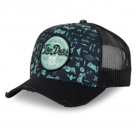шапка,всички,шапки,von,dutch,print,4,cap,black,(blue,black)