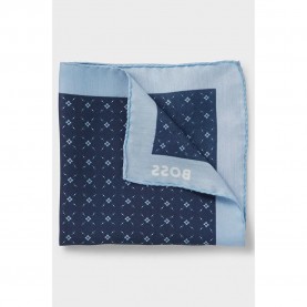 ръкавици,шапки,и,шалове,boss,pocket,square,handkerchief,blue