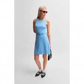 рокля,дамски,поли,и,рокли,hugo,kerati,dress,blue