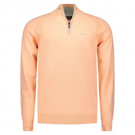 блуза,мъжки,пуловери,nza,new,zealand,memphis,half,zip,sweater,apricot,orange,(orange)