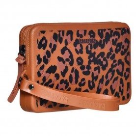портфейли,и,портмонета,cacatoes,gabriela,animal,print,wallet,brown