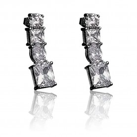 бижутерия,chiara,ferragni,j19avu03,earrings,clear,(grey)