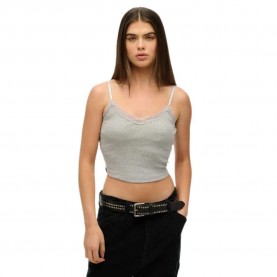 потник,дамски,топове,superdry,essential,lace,trim,sleeveless,top,grey,(grey,marl)