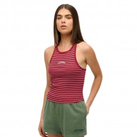 потник,дамски,топове,superdry,essential,logo,stripe,racer,sleeveless,top,red,(bordeaux,red,stripe)