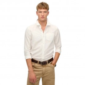 Риза с дълъг ръкав Superdry M4011005A long sleeve shirt - White (Optic) риза,с,дълъг,ръкав,дамски,ризи,мъжки,ризи,superdry,m4011005a,long,sleeve,shirt,white,(optic)