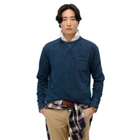 блуза,мъжки,пуловери,superdry,merchant,sweatshirt,blue,(indigo)