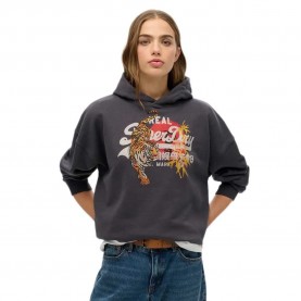 суичър,дамски,блузи,superdry,vl,tokyo,relaxed,fit,hoodie,dark,charcoal,(grey)