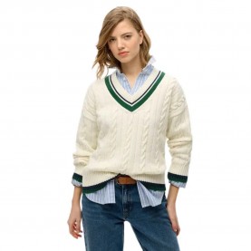 блуза,дамски,пуловери,дамски,плетени,дрехи,superdry,w6110668a,oversized,v,neck,sweater,beige