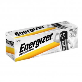 батерии,energizer,industrial,pro,lr14,c,r14,1.5v,button,battery,12,units,clear,(grey)