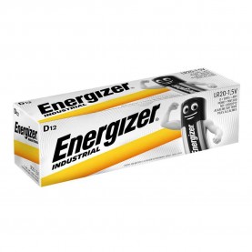 батерии,energizer,industrual,pro,d,lr20,1.5v,12,pcs,button,battery,clear,(grey)