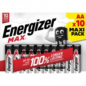 батерии,energizer,max,eco,lr6,aa,alkaline,battery,10,units,clear,(grey)