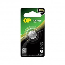 батерии,gp,batteries,lithium,cell,cr1620,lithium,battery,clear,(silver)