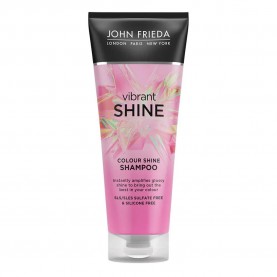 хигиена,коса,john,frieda,vibrant,shine,color,shampoo,pink,(white)