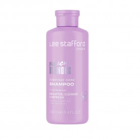 хигиена,коса,lee,stafford,bleach,blondes,everyday,care,shampoo,250ml,clear,(white)