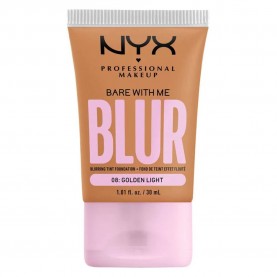 ексфолианти,nyx,professional,makeup,bare,with,me,blur,tint,08,golden,light,foundation,brown