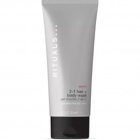 Rituals 1 Shampoo and Body Wash bath gel 200 ml - Clear (White) хигиена,тяло,rituals,1,shampoo,and,body,wash,bath,gel,200,ml,clear,(white)