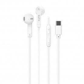 слушалки,слушалки,havit,e336c,earphones,white,(white)