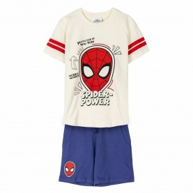 детски,екипи,детски,облекла,за,момчета,cerdá,spiderman,short,sleeve,set,beige,(beige)