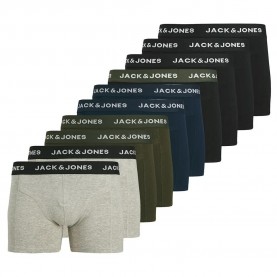 боксерки,мъжко,бельо,jack,&,jones,benja,solid,boxers,10,units,multicolor