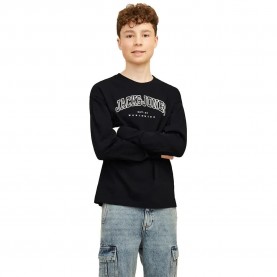 тениска,детски,тениски,jack,&,jones,caleb,varsity,sn,long,sleeve,t,shirt,black,loose,(black)