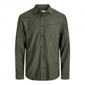 риза,с,дълъг,ръкав,мъжки,ризи,jack,&,jones,classic,plus,size,long,sleeve,shirt,rosin,(green)