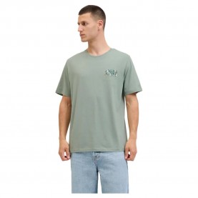тениска,мъжки,тениски,jack,&,jones,geplas,short,sleeve,t,shirt,iceberg,green,small,print,(green)