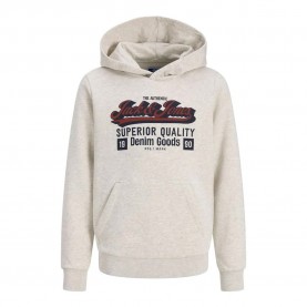суичър,детски,блузи,jack,&,jones,logo,2,col,mni,hoodie,white,melange,(white)