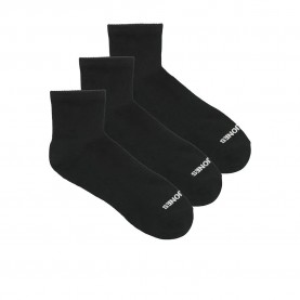 чорапи,мъжки,чорапи,jack,&,jones,luca,short,tennis,socks,3,pairs,black,black,black,(black)